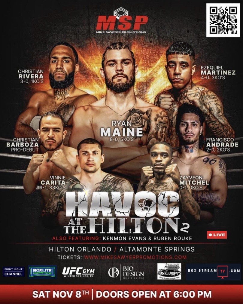 Havoc at Hilton Event Poster